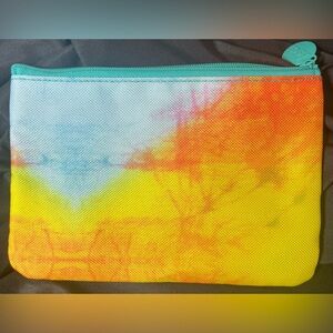 Ipsy Colorful Tie-Dye Pouch